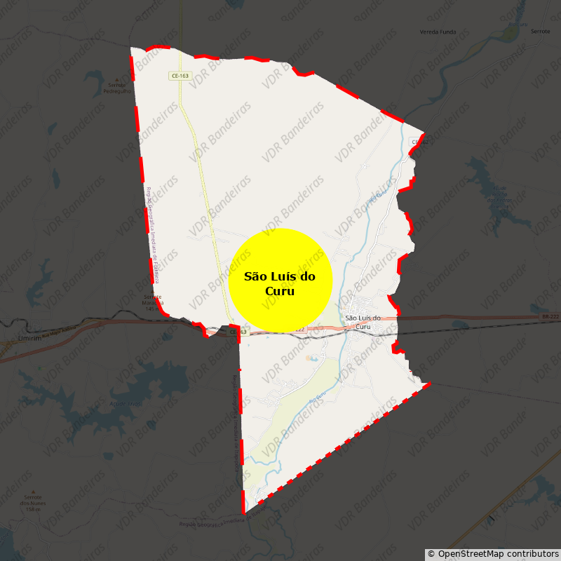 Imagem da Bandeira São Luís do Curu