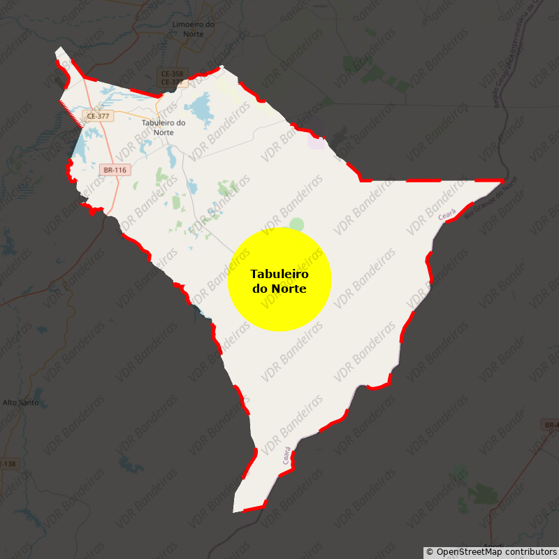 Imagem da Bandeira Tabuleiro do Norte