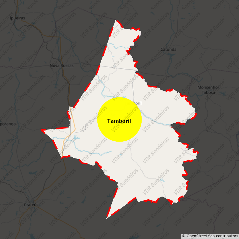Imagem da Bandeira Tamboril