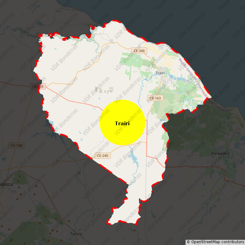 Imagem da Bandeira Trairi