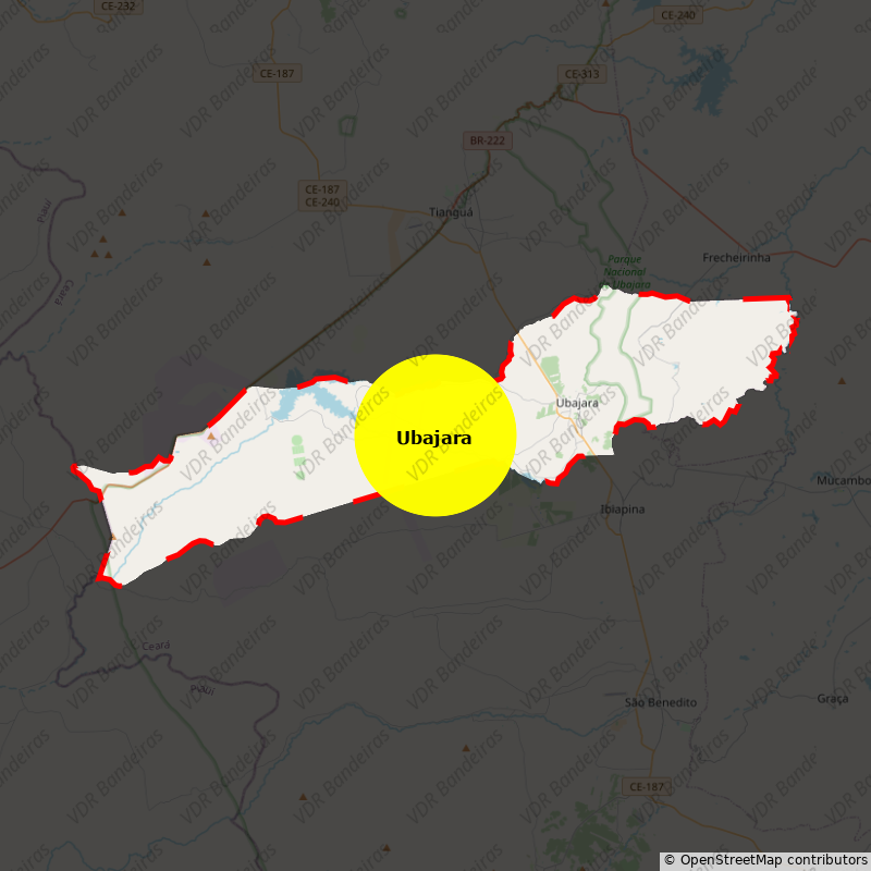 Imagem da Bandeira Ubajara