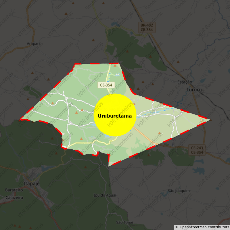 Imagem da Bandeira Uruburetama