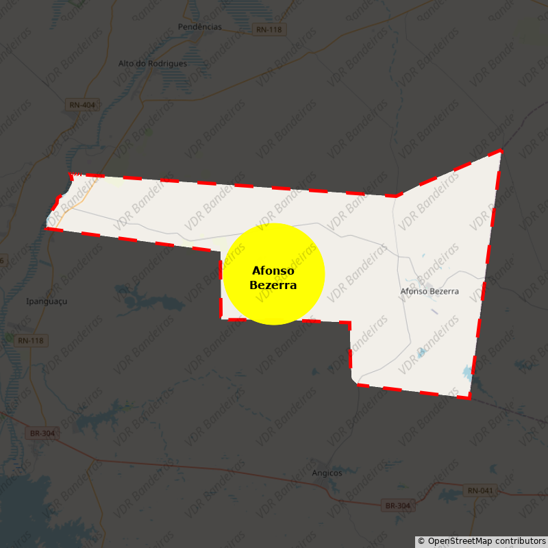 Imagem da Bandeira Afonso Bezerra