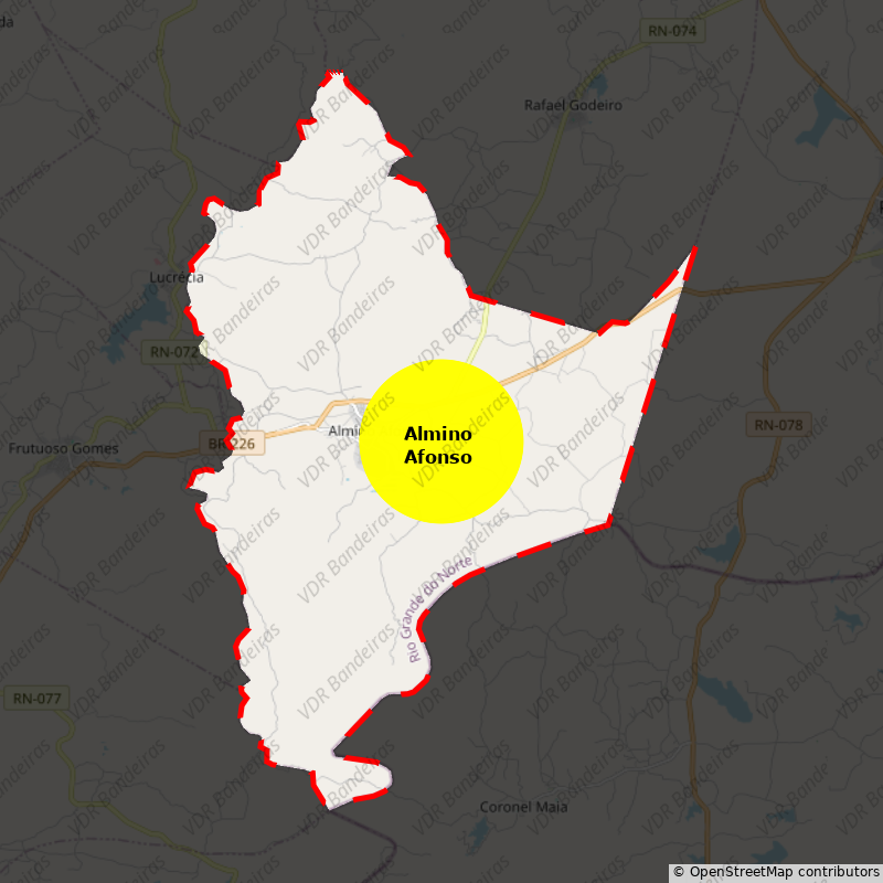 Imagem da Bandeira Almino Afonso