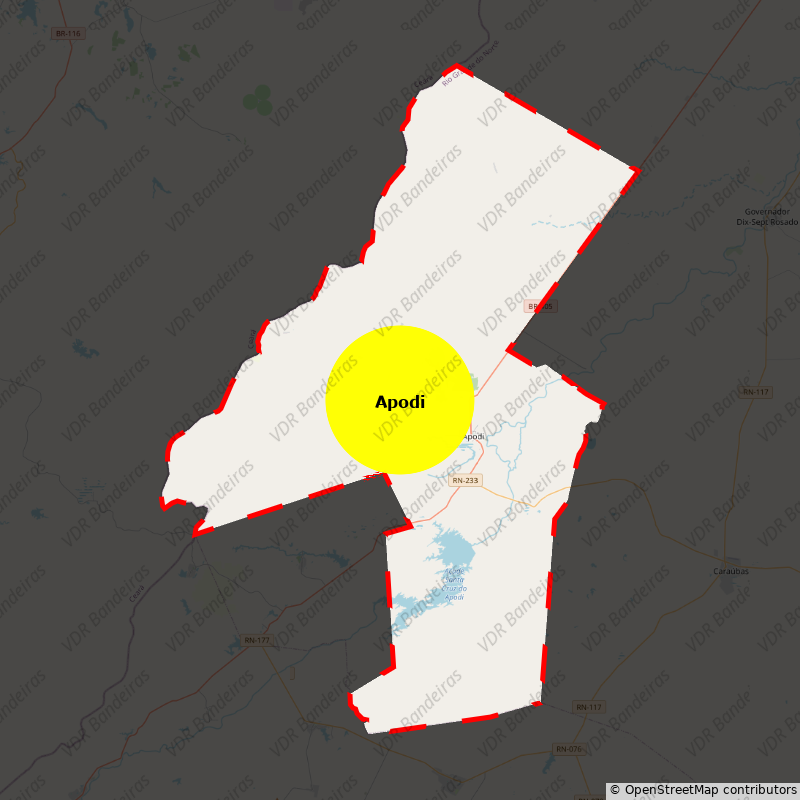 Imagem da Bandeira Apodi