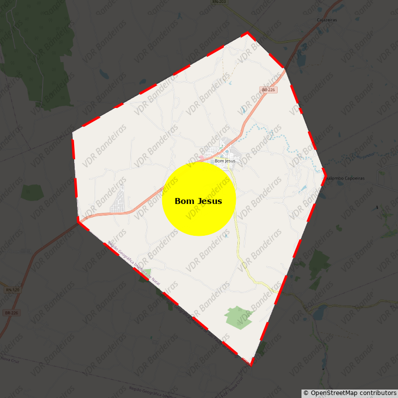 Imagem da Bandeira Bom Jesus