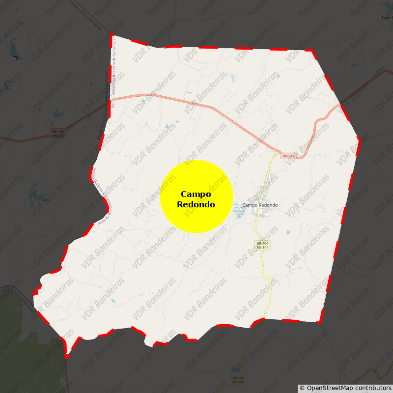 Imagem da Bandeira Campo Redondo