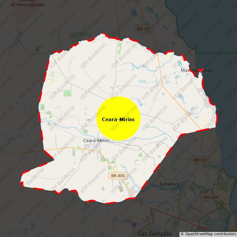 Imagem da Bandeira Ceará-Mirim