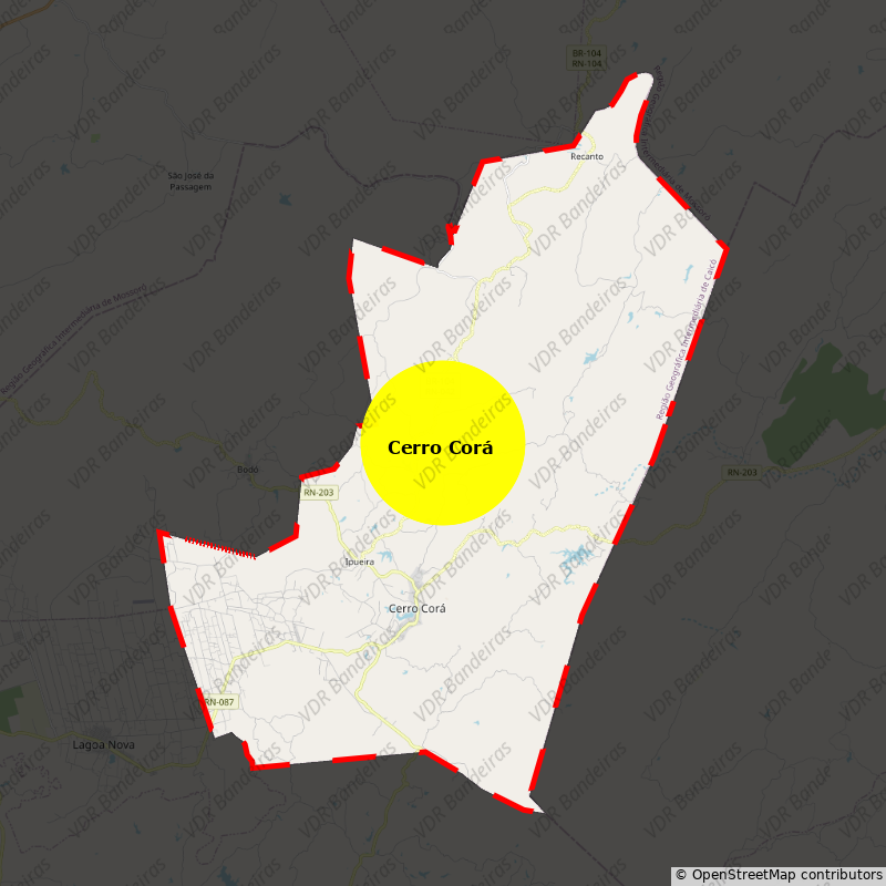 Imagem da Bandeira Cerro Corá