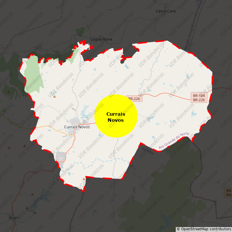 Imagem da Bandeira Currais Novos