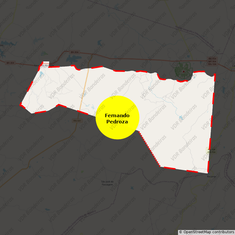 Imagem da Bandeira Fernando Pedroza