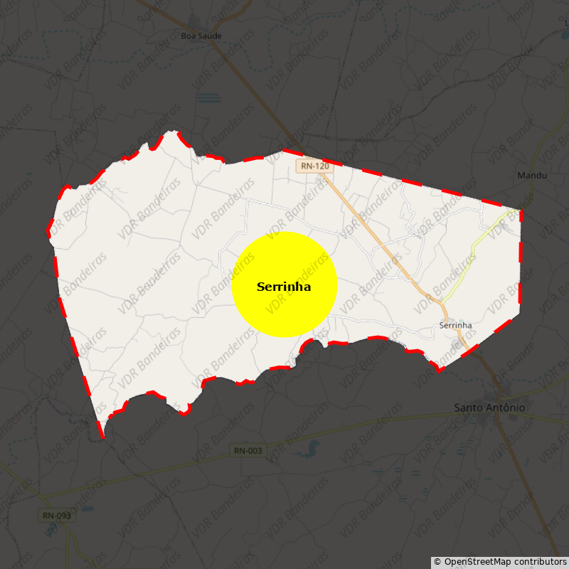 Imagem da Bandeira Serrinha