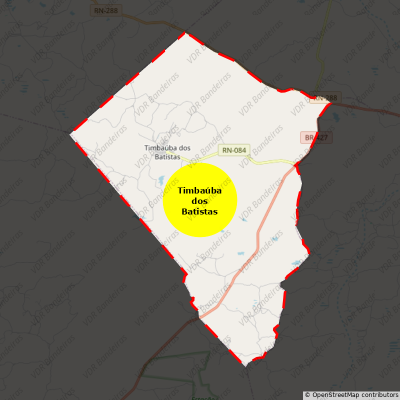 Imagem da Bandeira Timbaúba dos Batistas