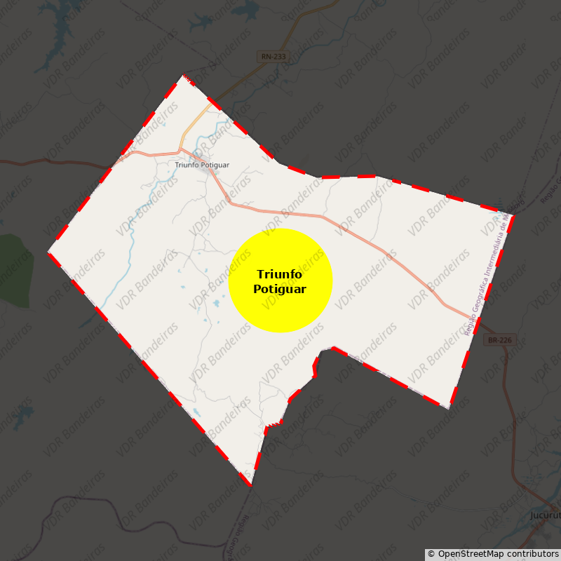 Imagem da Bandeira Triunfo Potiguar