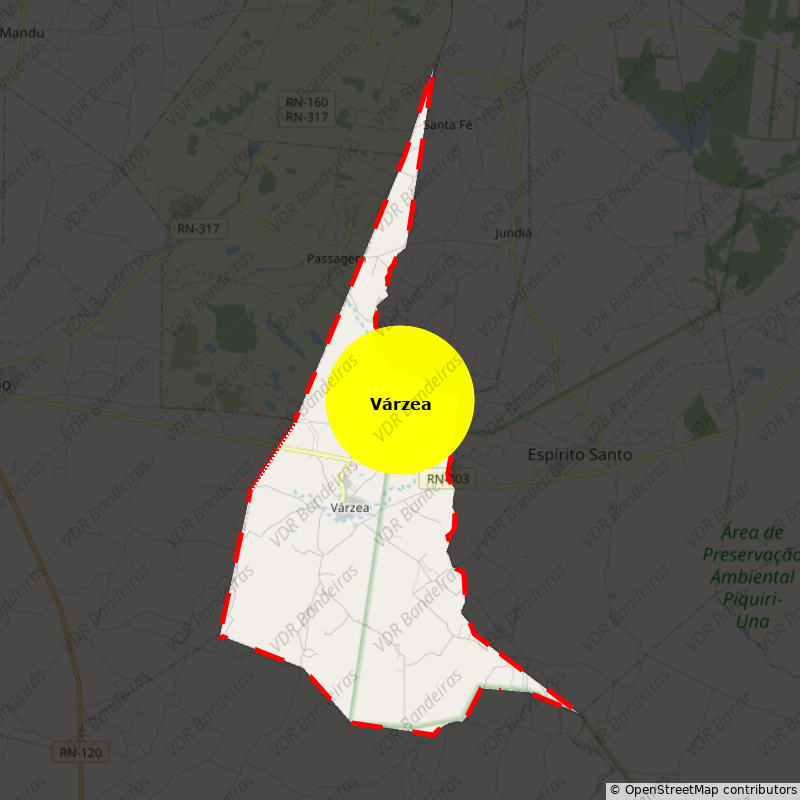 Imagem da Bandeira Várzea