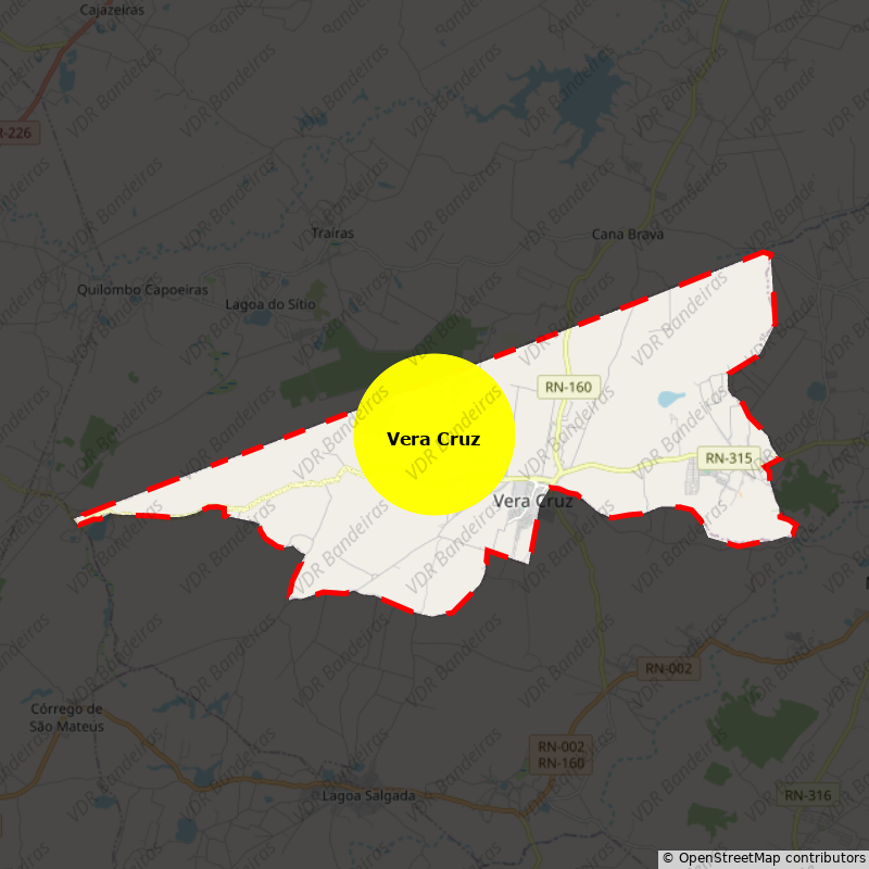 Imagem da Bandeira Vera Cruz