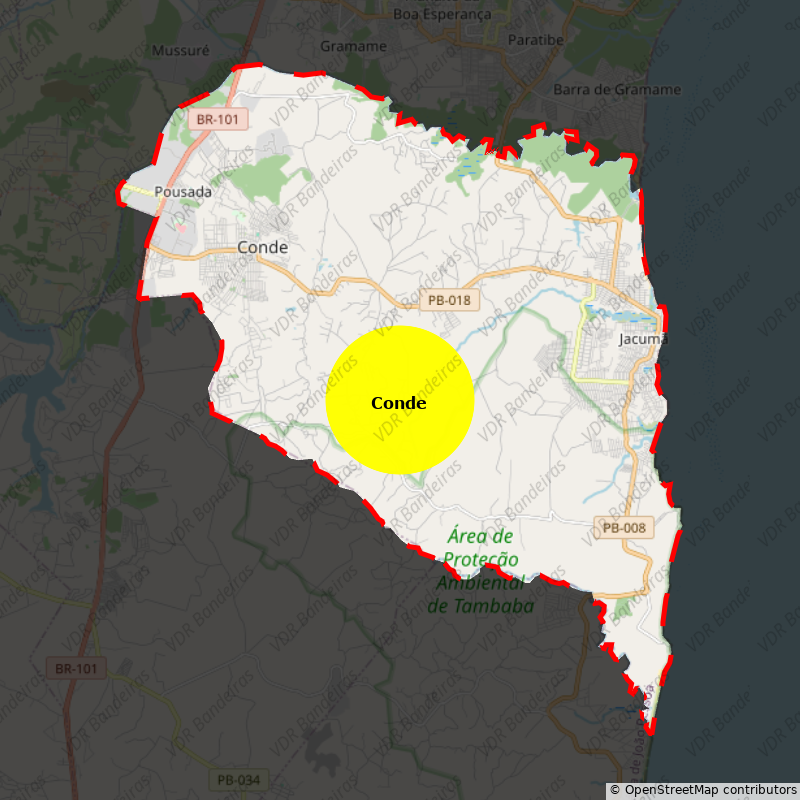 Imagem da Bandeira Conde