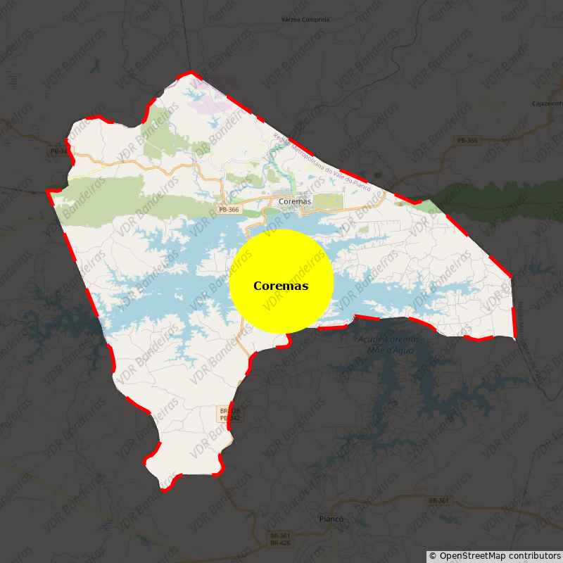 Imagem da Bandeira Coremas