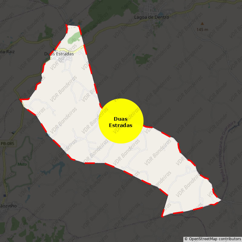 Imagem da Bandeira Duas Estradas