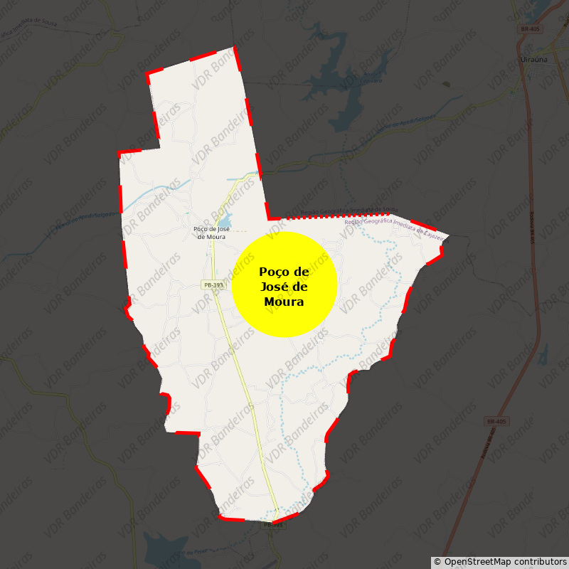 Imagem da Bandeira Poço de José de Moura