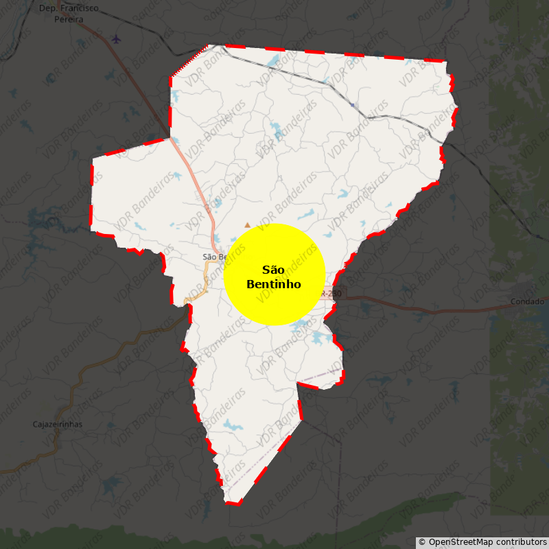 Imagem da Bandeira São Bentinho