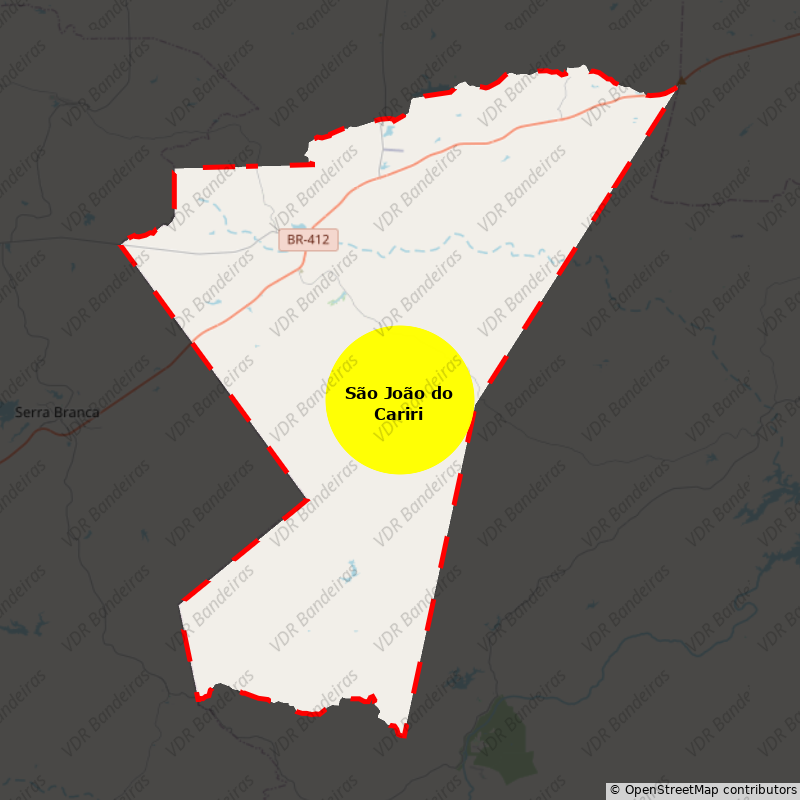 Imagem da Bandeira São João do Cariri