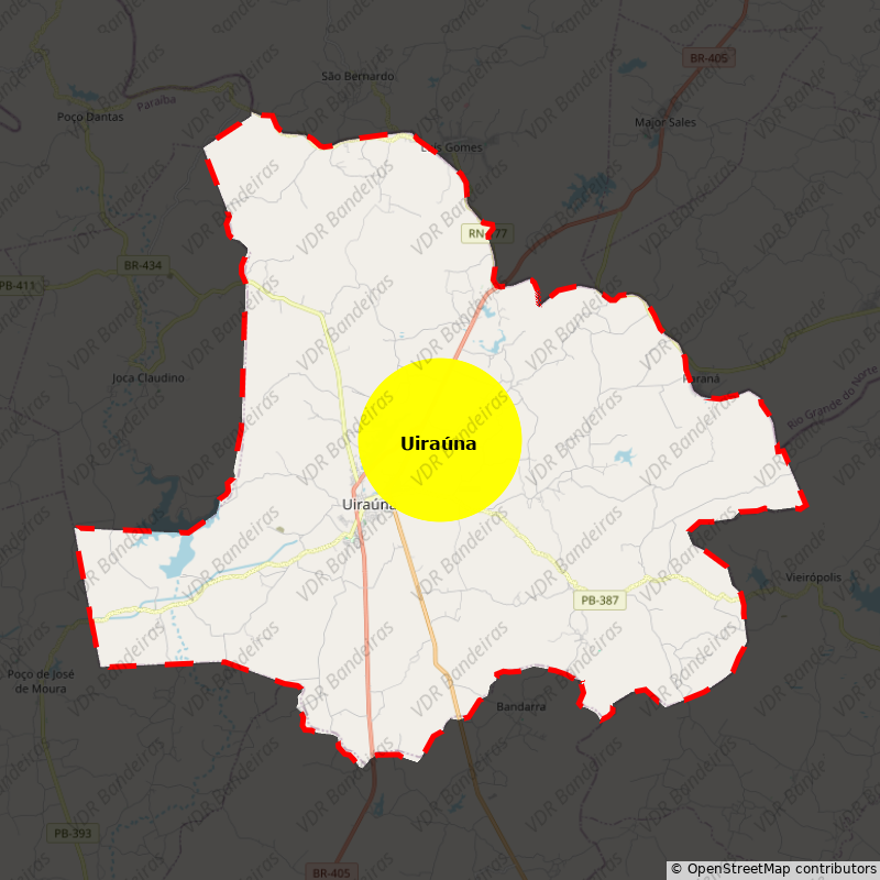 Imagem da Bandeira Uiraúna