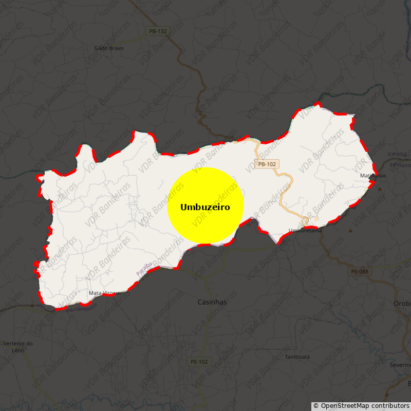 Imagem da Bandeira Umbuzeiro