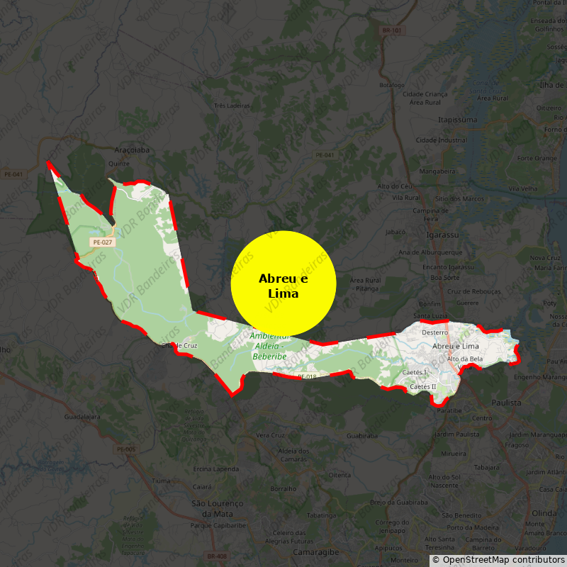 Imagem da Bandeira Abreu e Lima