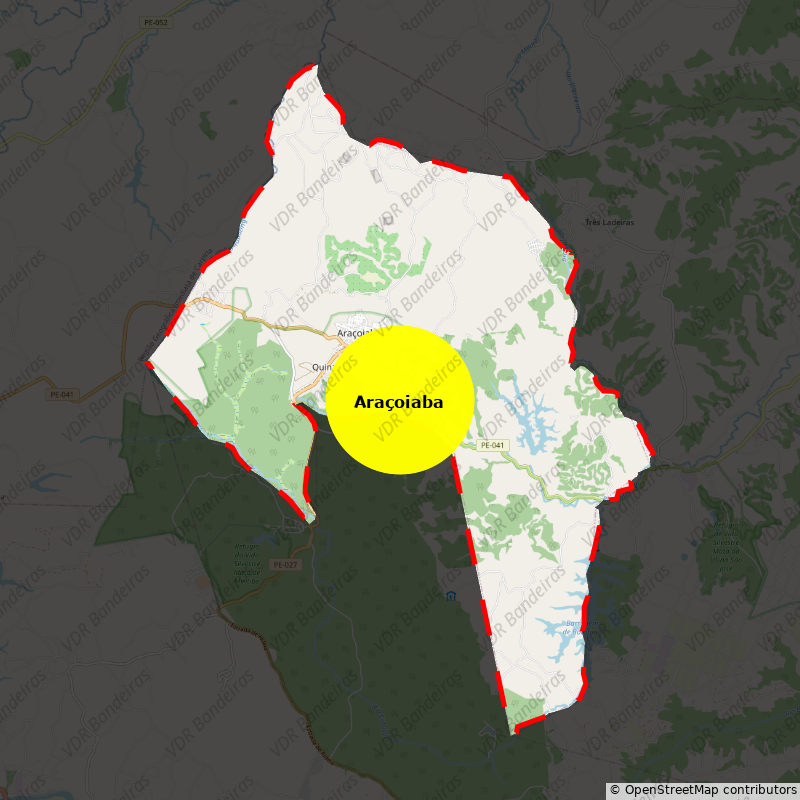 Imagem da Bandeira Araçoiaba