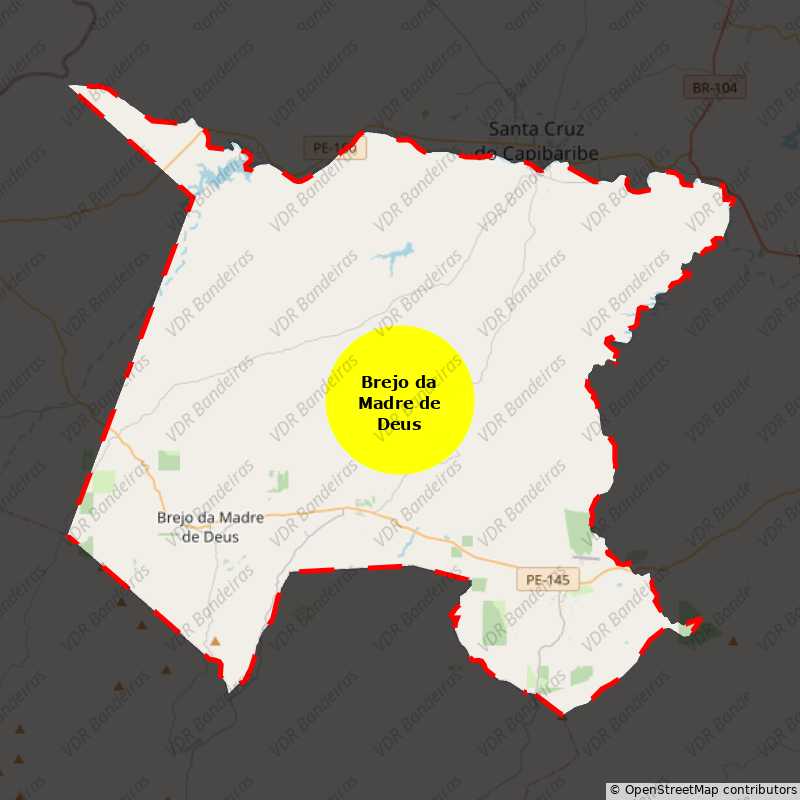 Imagem da Bandeira Brejo da Madre de Deus