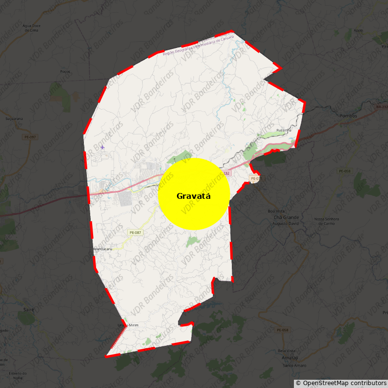 Imagem da Bandeira Gravatá