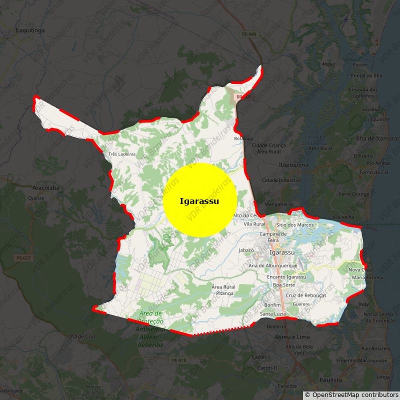 Imagem da Bandeira Igarassu