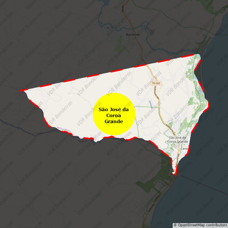 Imagem da Bandeira São José da Coroa Grande