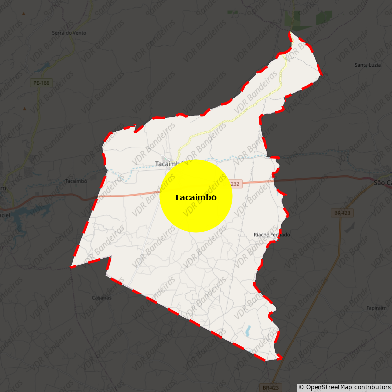Imagem da Bandeira Tacaimbó
