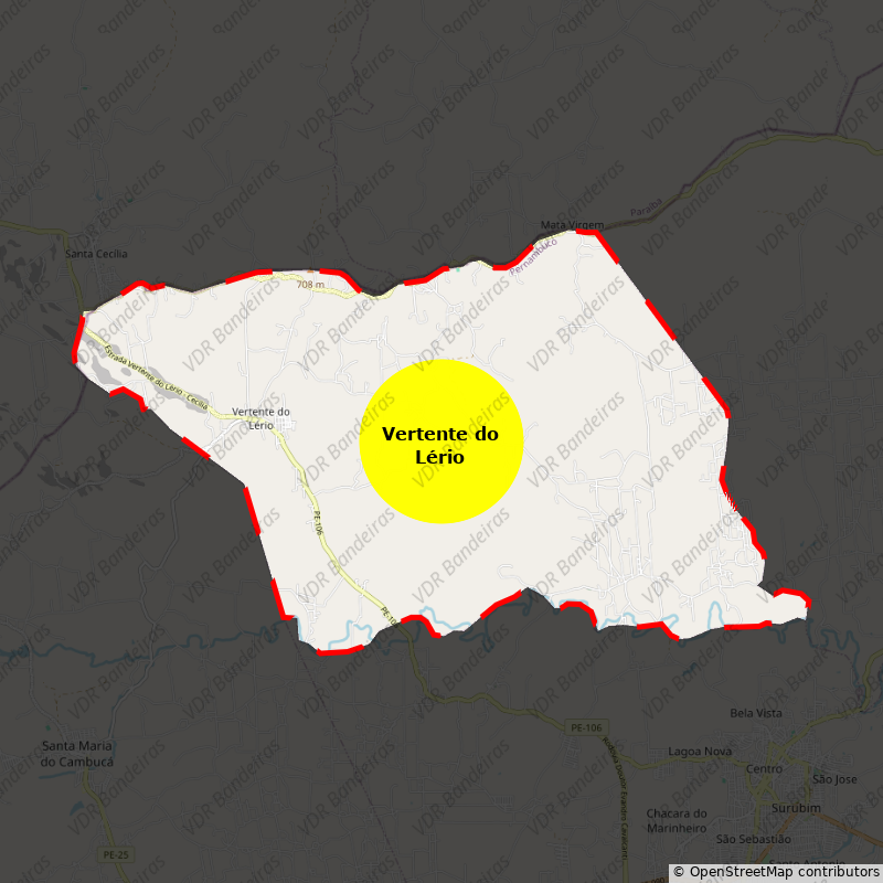 Imagem da Bandeira Vertente do Lério