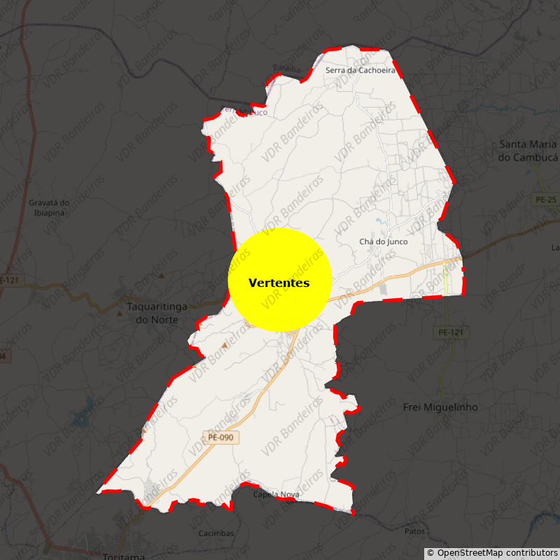 Imagem da Bandeira Vertentes