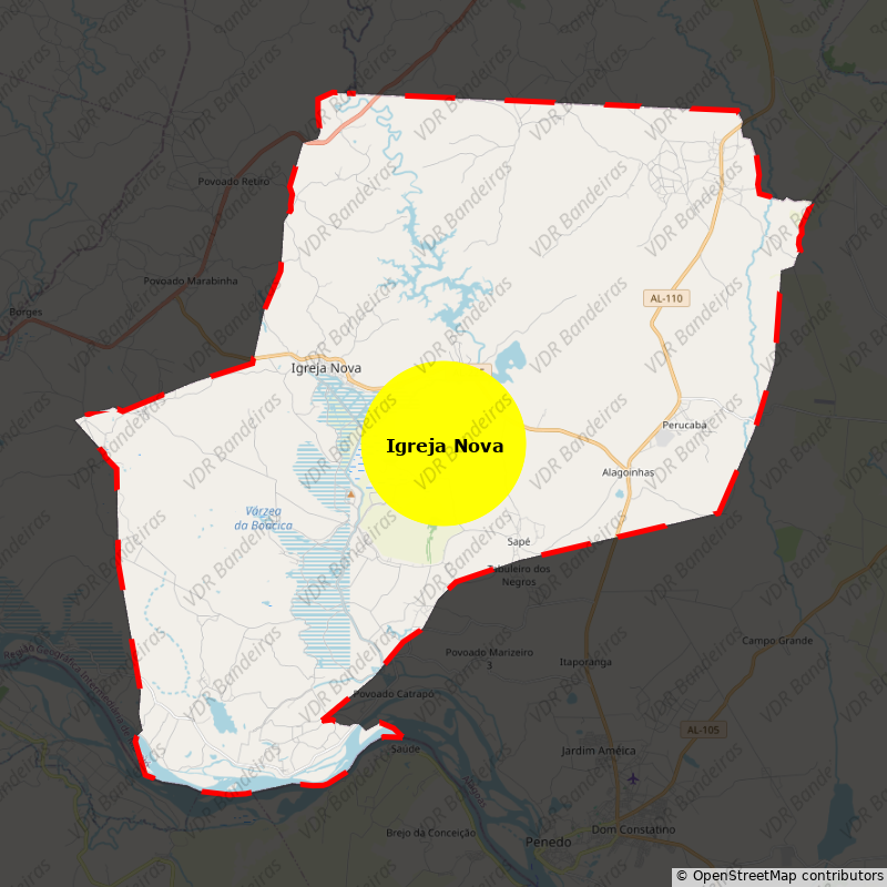 Imagem da Bandeira Igreja Nova