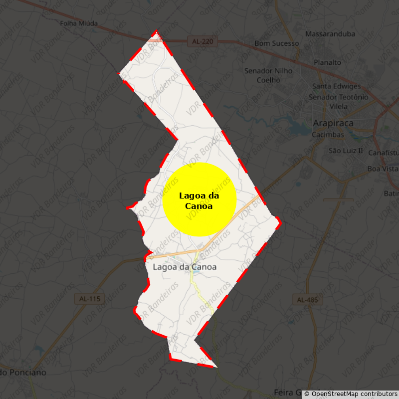 Imagem da Bandeira Lagoa da Canoa