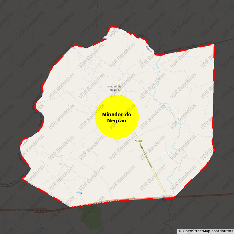 Imagem da Bandeira Minador do Negrão