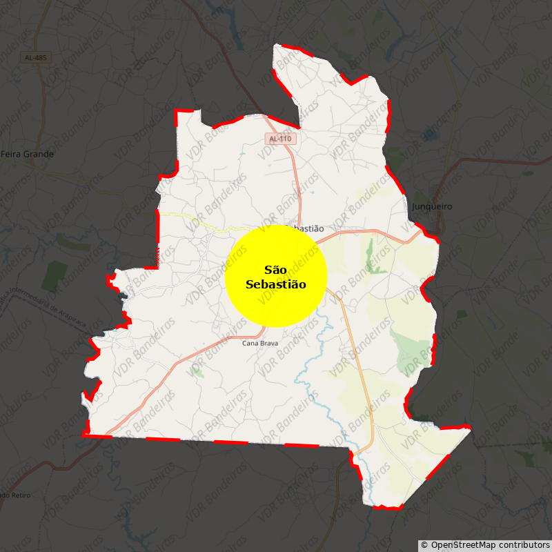 Imagem da Bandeira São Sebastião