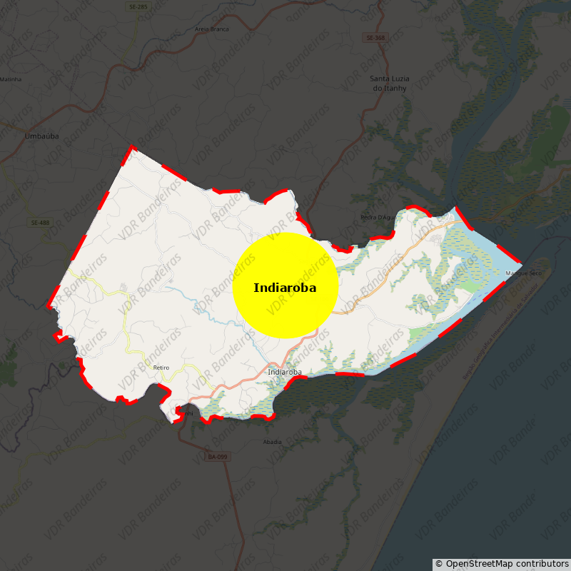 Imagem da Bandeira Indiaroba