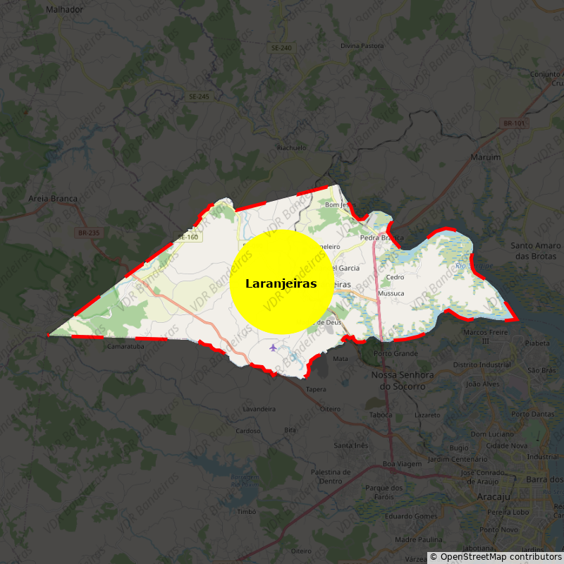 Imagem da Bandeira Laranjeiras