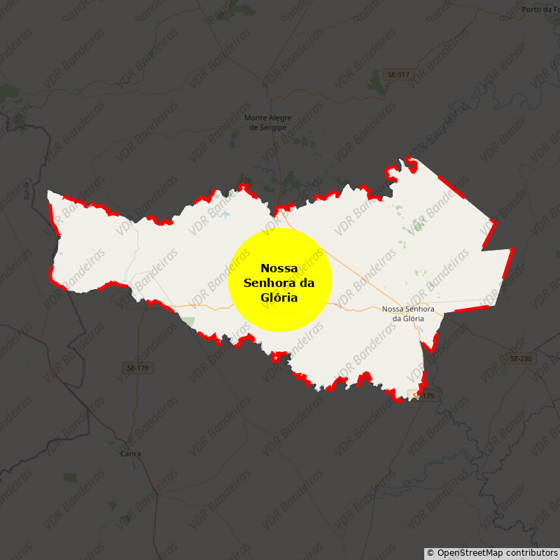 Imagem da Bandeira Nossa Senhora da Glória