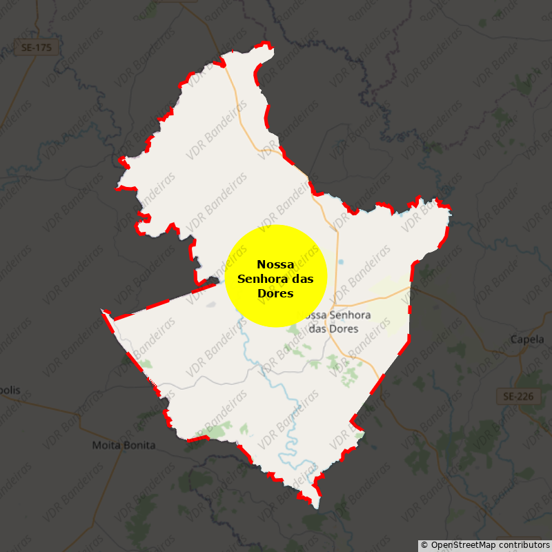 Imagem da Bandeira Nossa Senhora das Dores