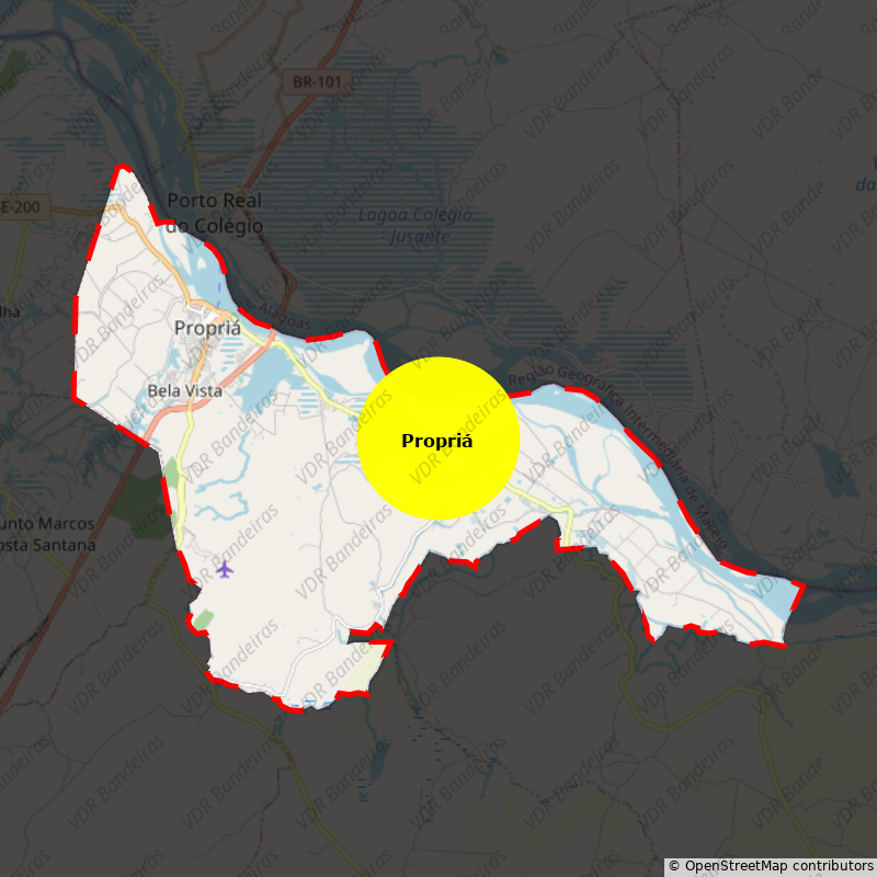 Imagem da Bandeira Propriá