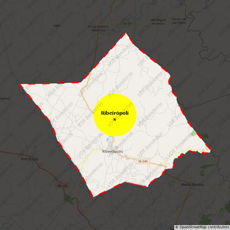 Imagem da Bandeira Ribeirópolis