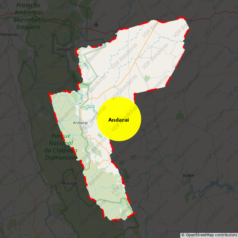 Imagem da Bandeira Andaraí