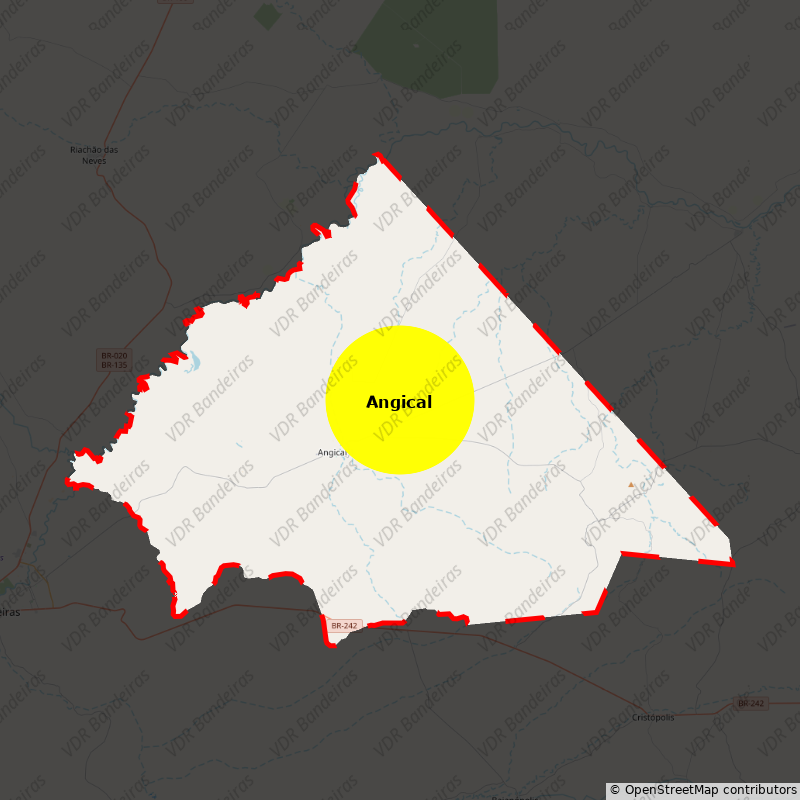 Imagem da Bandeira Angical