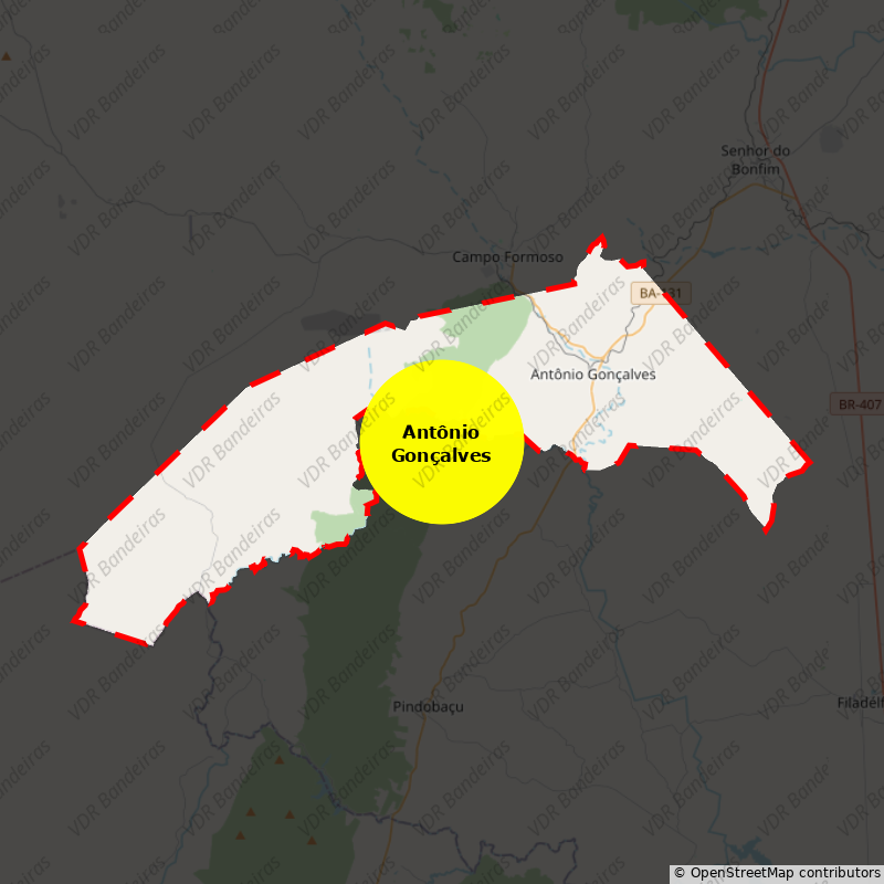 Imagem da Bandeira Antônio Gonçalves